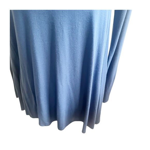Women’s Eileen Fisher Viscose Jersey Ballet Neck Tunic Blue Bird,SZ PP/PTP XS - Picture 9 of 13
